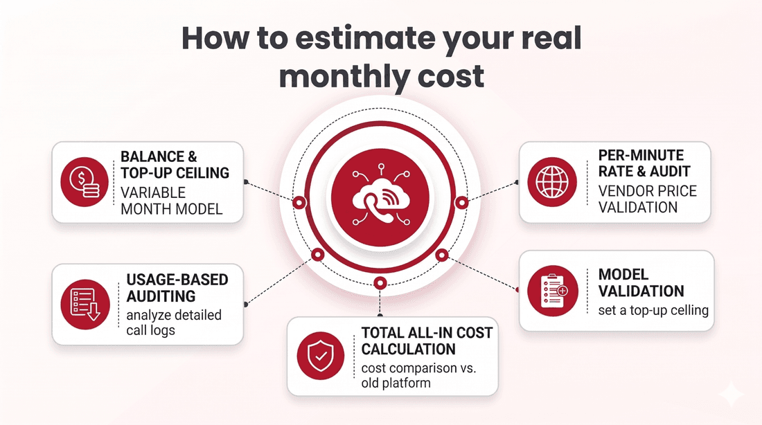 How to estimate your real monthly cost