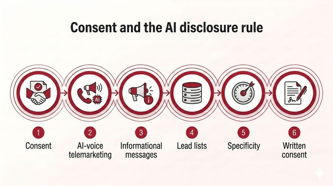Consent and the AI disclosure rule